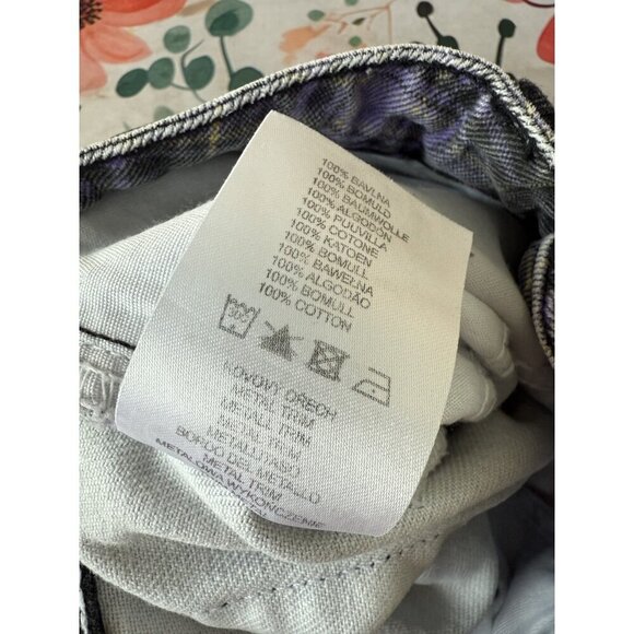 The Raggest Priest Mix Check Straight Leg Mom Jeans Retro Plaid Baggy Grunge 28 - Picture 9 of 10